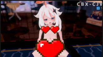  CBX-CJW萌妹校服旅行真空上阵！湿身诱惑任你撕扯衣服 