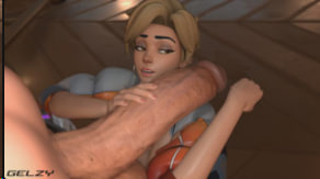  GelzyTracer 与扶她Brigitte 激情缠绵后的极致高潮体验 3D