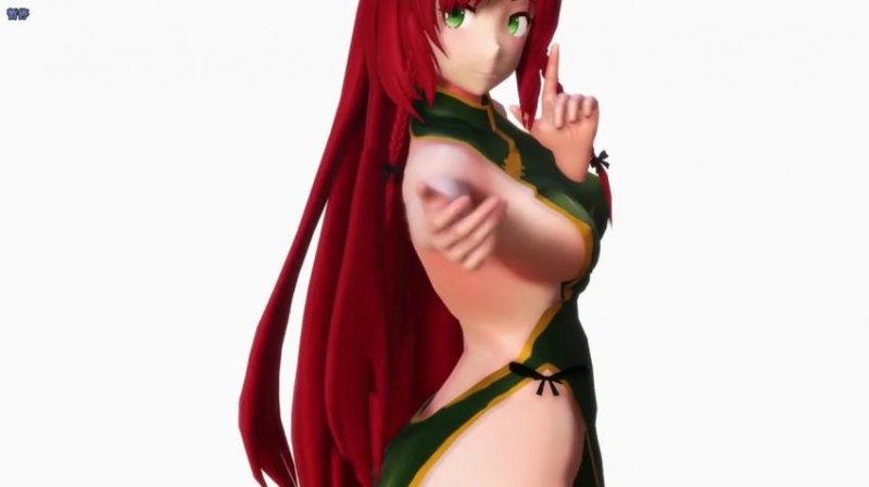 红美铃 旗袍巨乳骚货 宅舞高潮 内射淫荡 3D